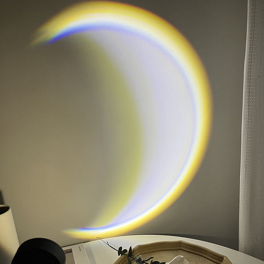 INS Moon Lamp LED Sunset Rainbow Projector