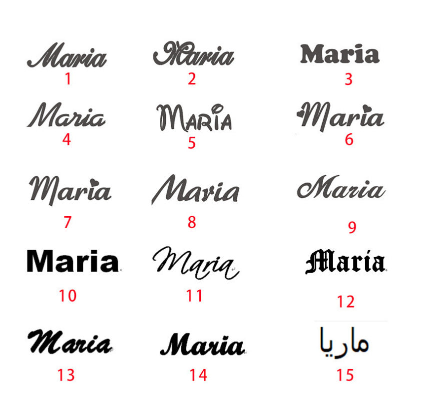 Personalized Butterfly Name Necklace – Custom Elegant Gold/Silver Name Jewelry