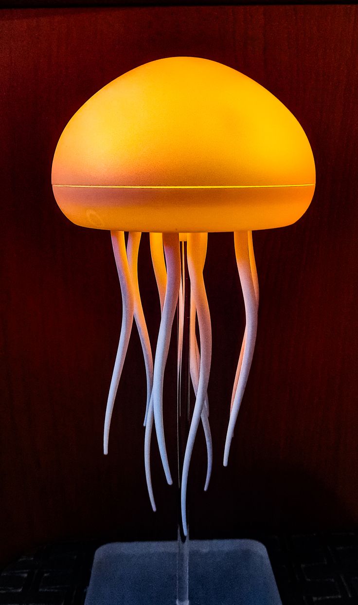 Jellyfish Mood Lamp LED Night Light – Aesthetic Ambient Table Lamp for Bedroom Decor